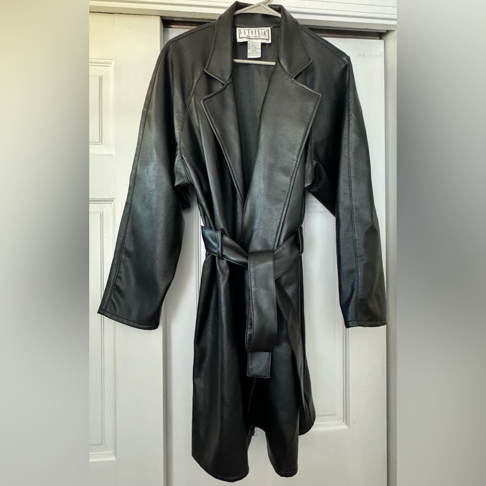 B B Dakota faux leather jacket